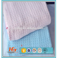 100 % Cotton Solid Color leno Cellular Double Bed Blanket